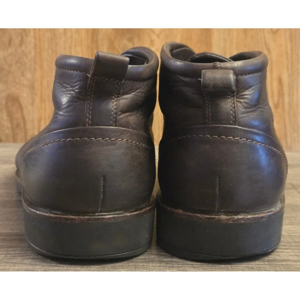 Ecco Lace Up Chukka Boots Mens‎ Size 46 US 12/12.5 Dark Brown